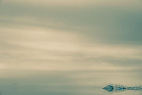 Various images showing negative space in street photography