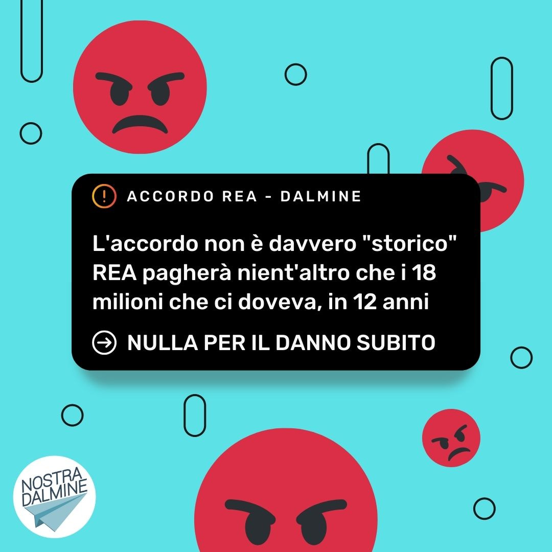 REA: accordo non storico REA: accordo non storico