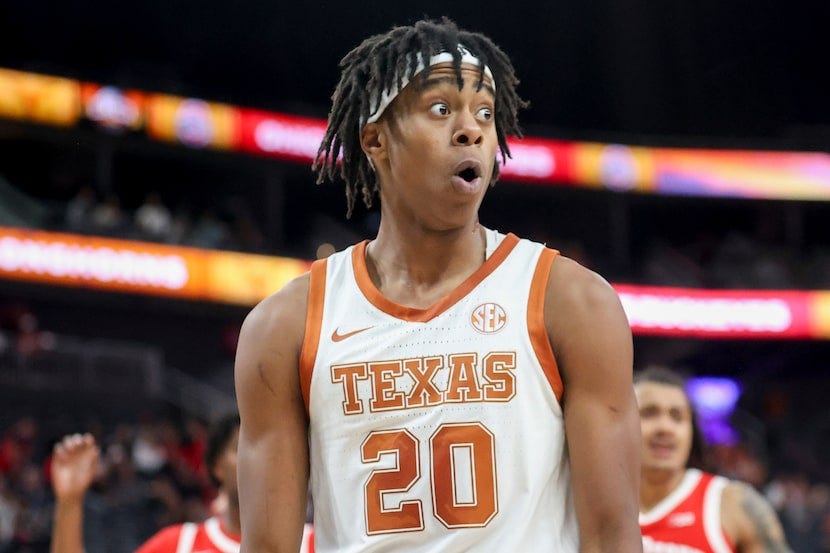 Big night from Texas freshman Tre Johnson leads Longhorns past Houston Christian Big night from Texas freshman Tre Johnson leads Longhorns past Houston Christian