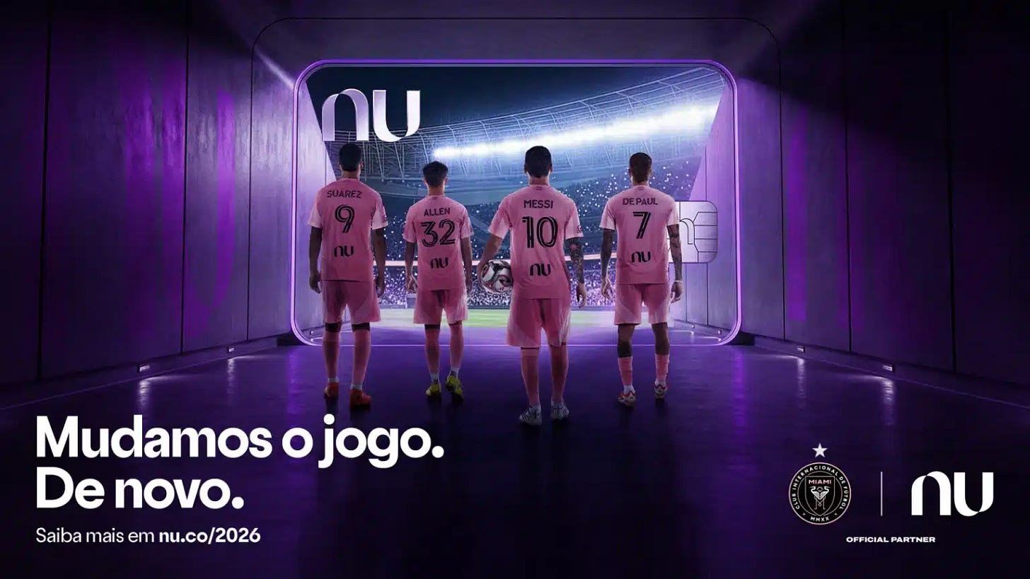Nu Stadium: Nubank e Inter Miami anunciam parceria de longo prazo - GKPB -  Geek Publicitário