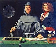 Portrait of Luca Pacioli Portrait of Luca Pacioli