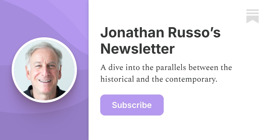 Jonathan Russo’s Newsletter | Substack