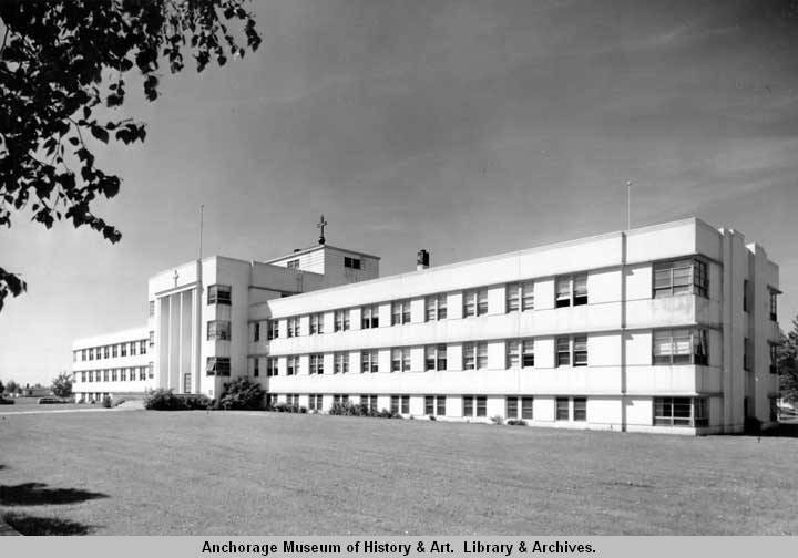 Providence Hospital in Anchorage, Alaska. Photo by Ward Wells.
