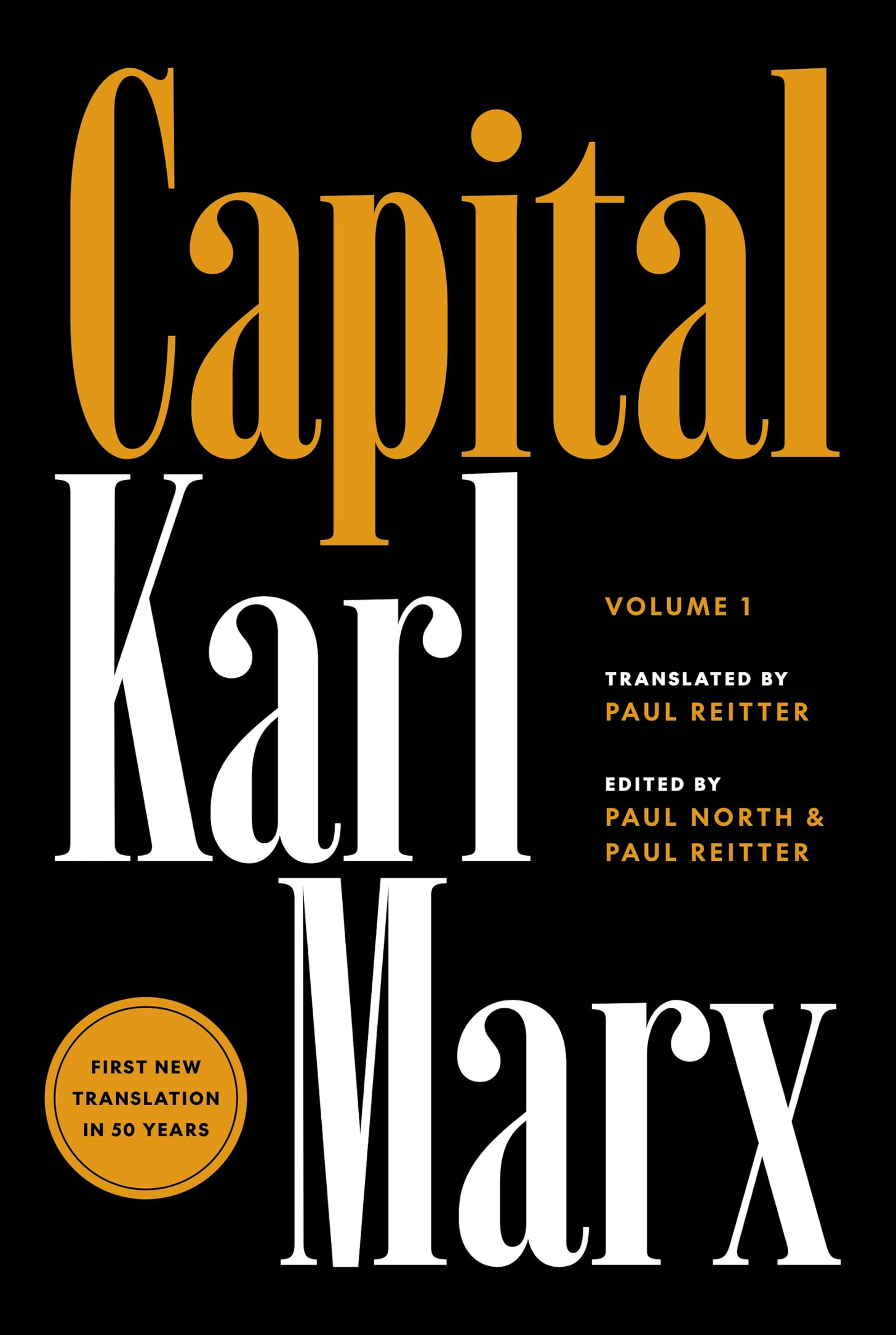 Capital: Critique of Political Economy, Volume 1 [Book]