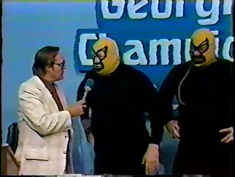 The Assassins, Kevin Sullivan, Dick Slater, Kevin Sullivan and Austin Idol, Dusty Rhodes and Ole Anderson, Austin Idol