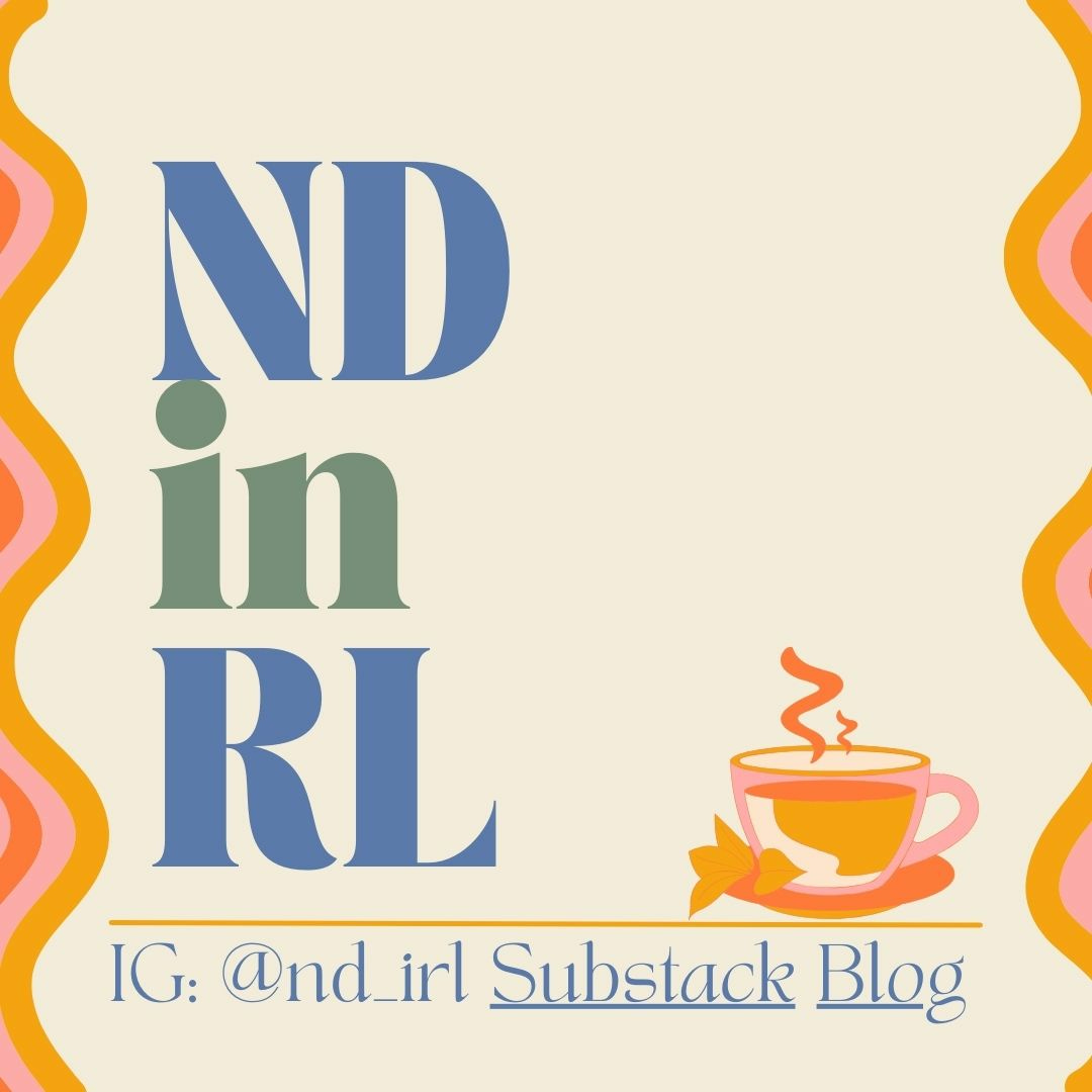 Artwork for Neurodiversity in Real Life’s Substack