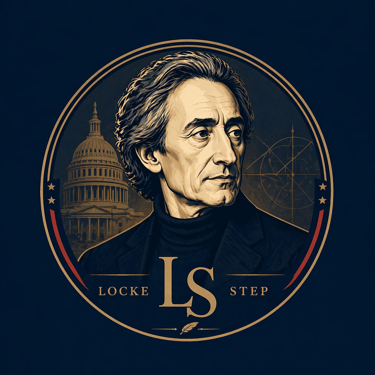 Locke Step's Substack logo