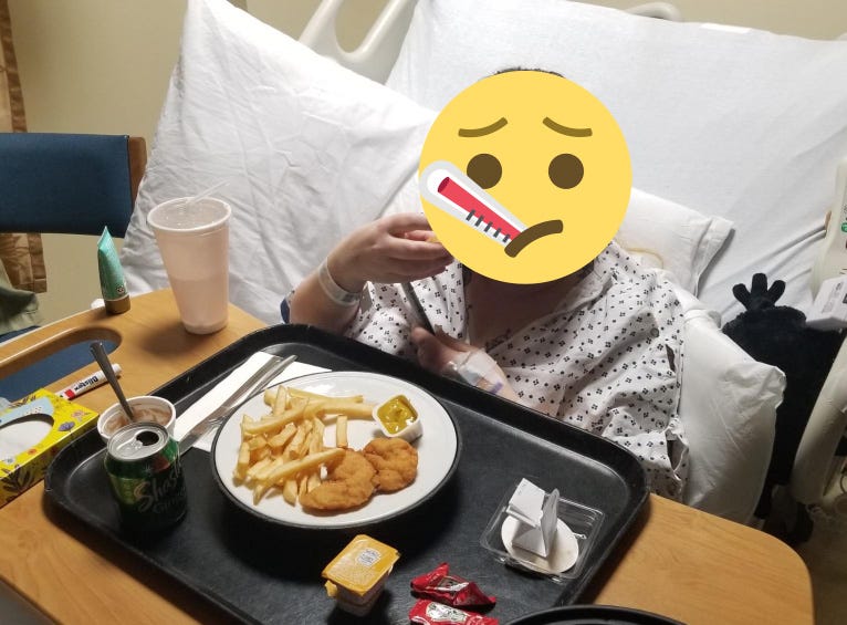 Lisa in the hospital Lisa in the hospital