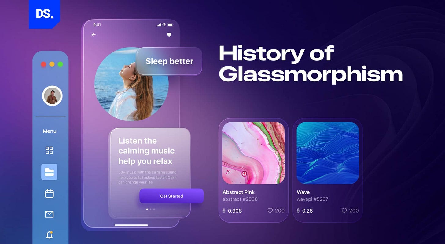 What is Glassmorphism? UI Design Trend 2025 What is Glassmorphism? UI Design Trend 2025