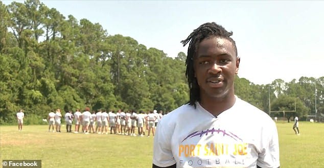 Chance Gainer, 18, collapsed and died during a game in Port St Joe on Friday night Chance Gainer, 18, collapsed and died during a game in Port St Joe on Friday night