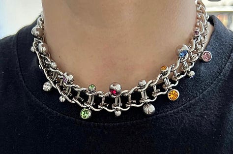 Justine Clenquet Pierced jewelry trend