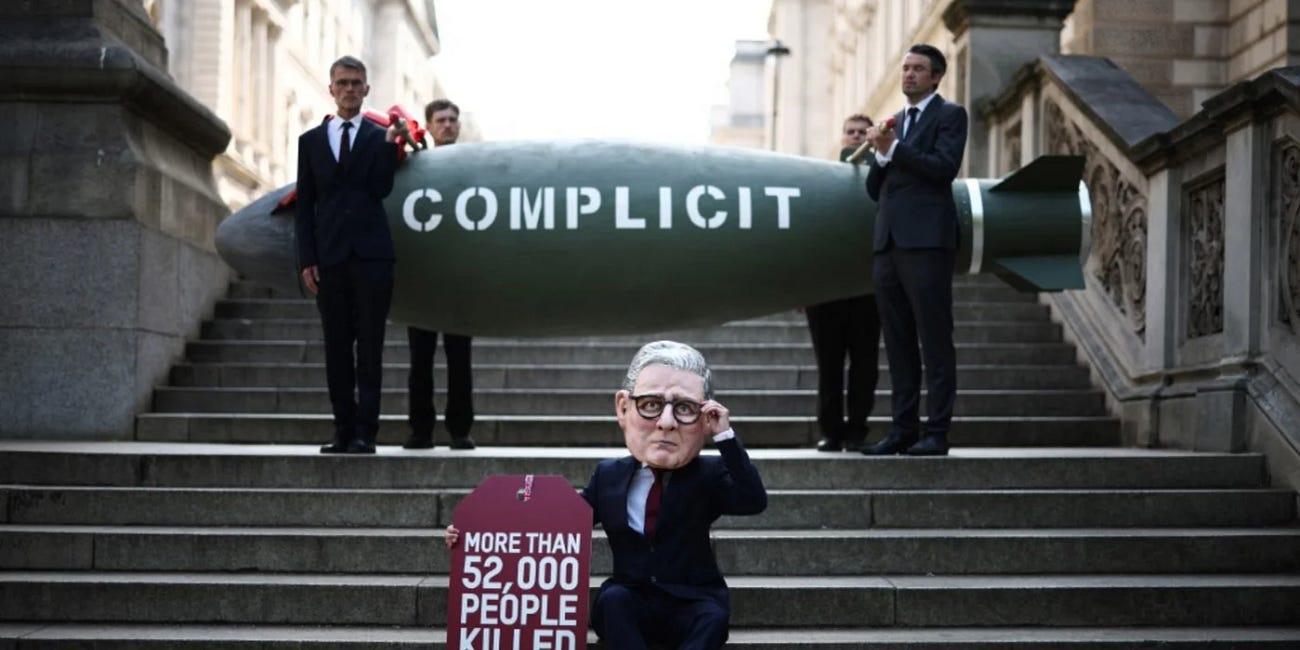 Ignore Starmer's theatrics. Gaza's trail of blood leads straight to his door