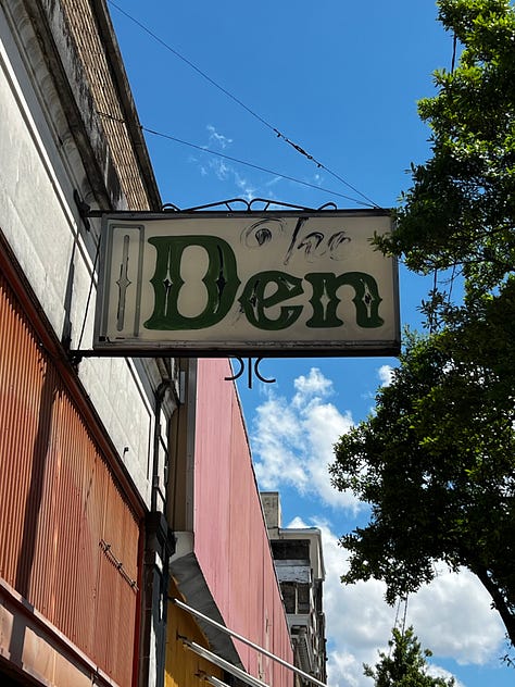 Buildings in Clarksdale Mississippi 