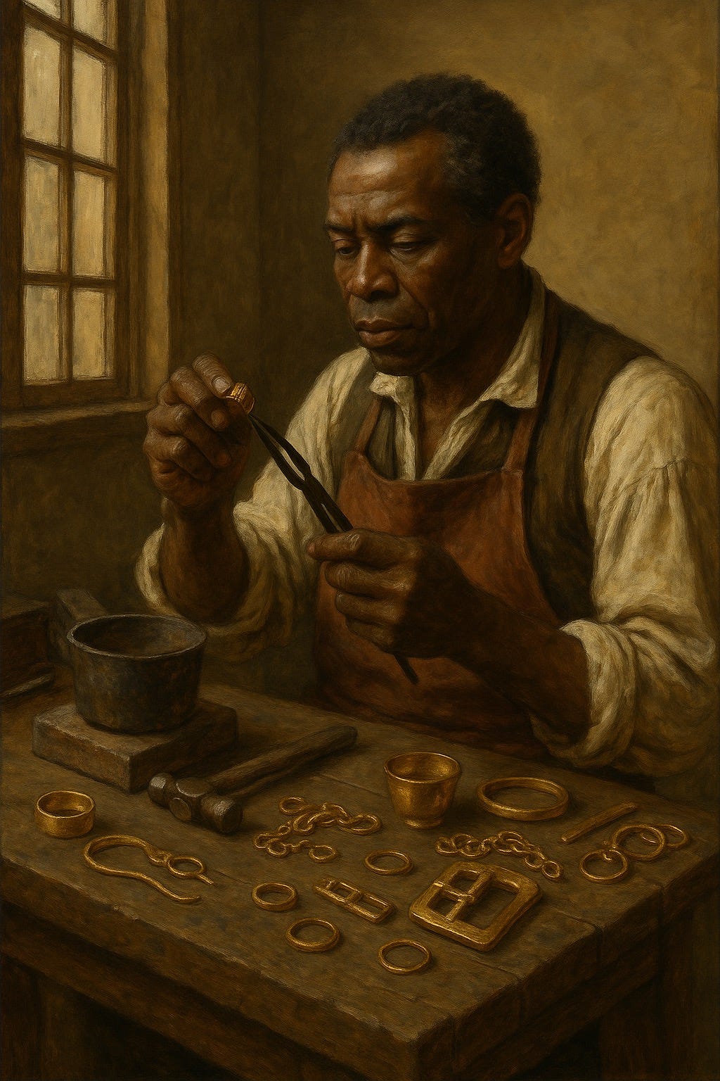 Crafting Freedom in Gold: Enslaved and Free Goldsmiths in the American ...