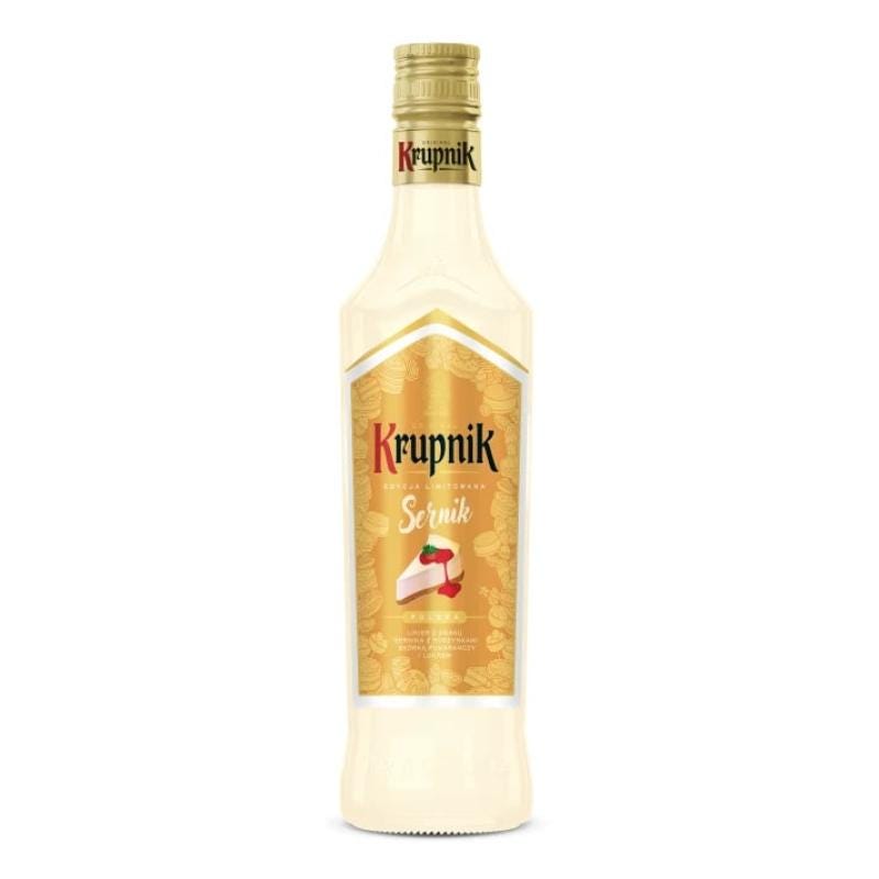 Likier Krupnik Sernik Mleczny 0,5l 16% | cena | online | alkoholeswiata24