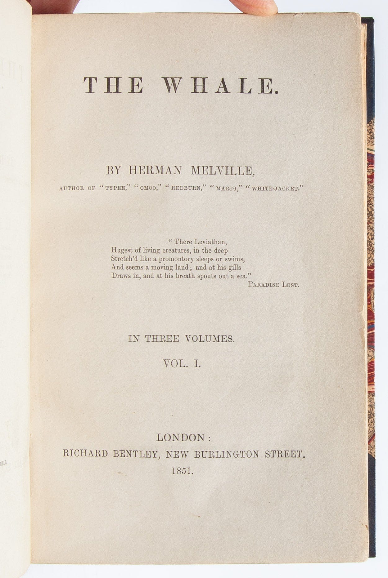 Image 5 of 10 for The Whale; or, Moby Dick
