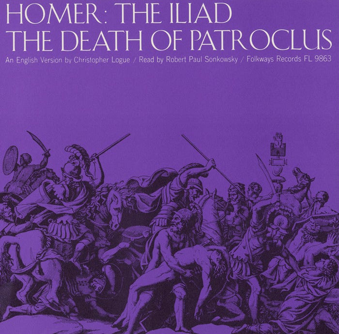 Homer: The Iliad: The Death of Patroclus