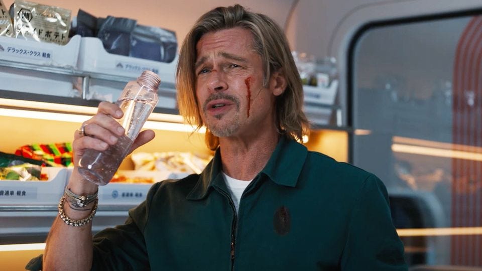 Bullet Train Review: Brad Pitt Shines in a Film that Goes Nowhere Fast