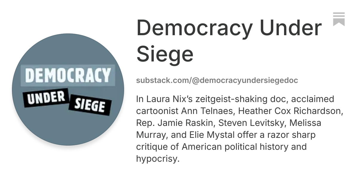 Democracy Under Siege | Substack