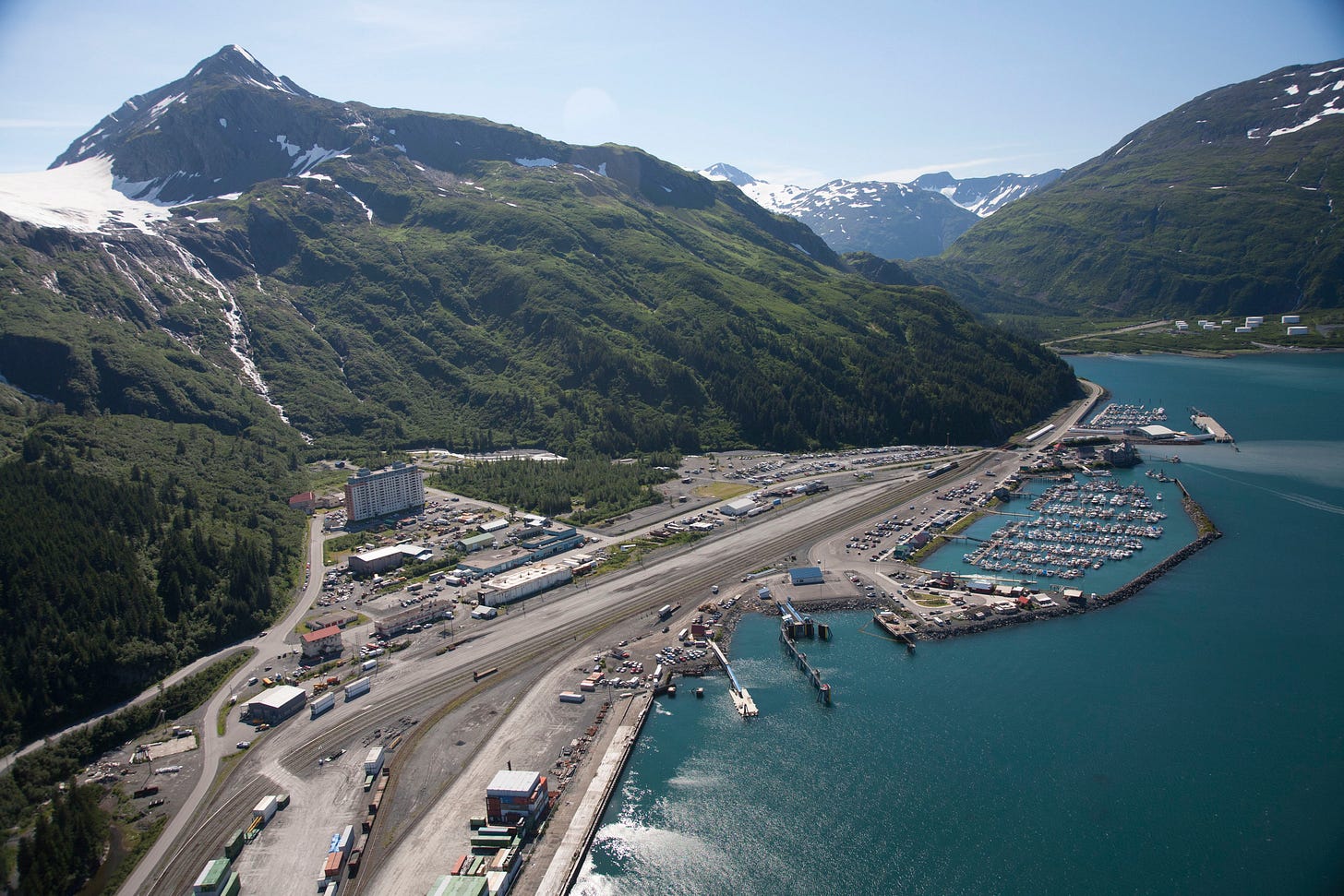 Whittier, Alaska. A unique and pictureque town in the 49th state.