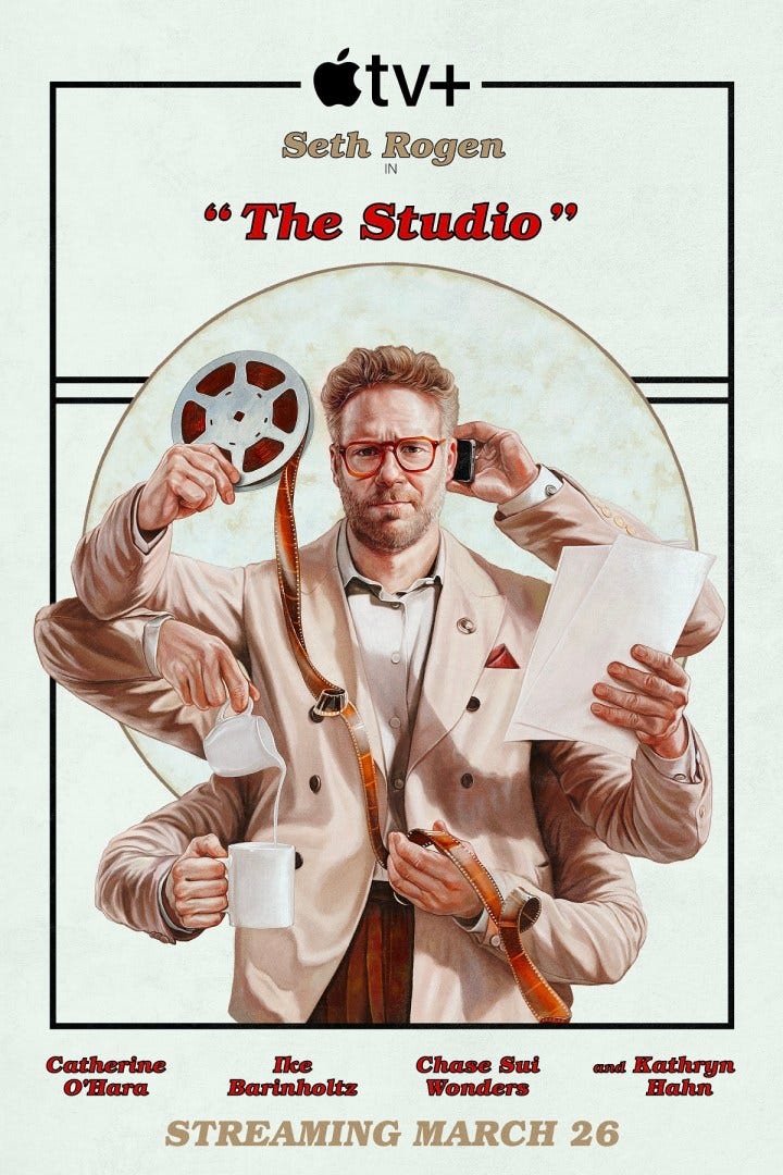 The Studio; The Trailer & Key Art Offer A Fun Look At The Apple TV+ Series  Starring Seth Rogen | Screen-Connections