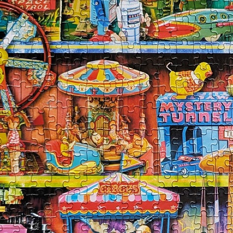 Big Ben Milton Bradley Toy Wonderama Jigsaw Puzzle