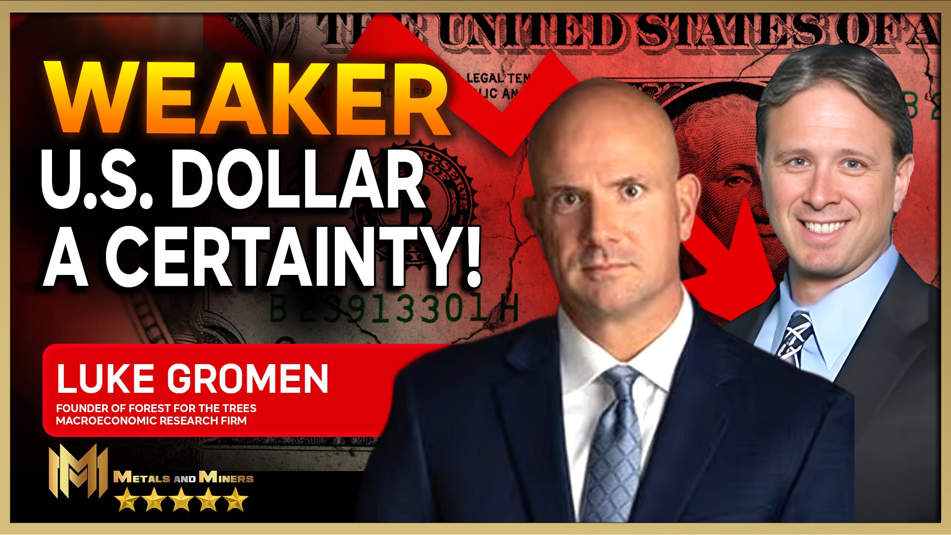 A Weaker U.S. Dollar Is A Certainty! | LUKE GROMEN