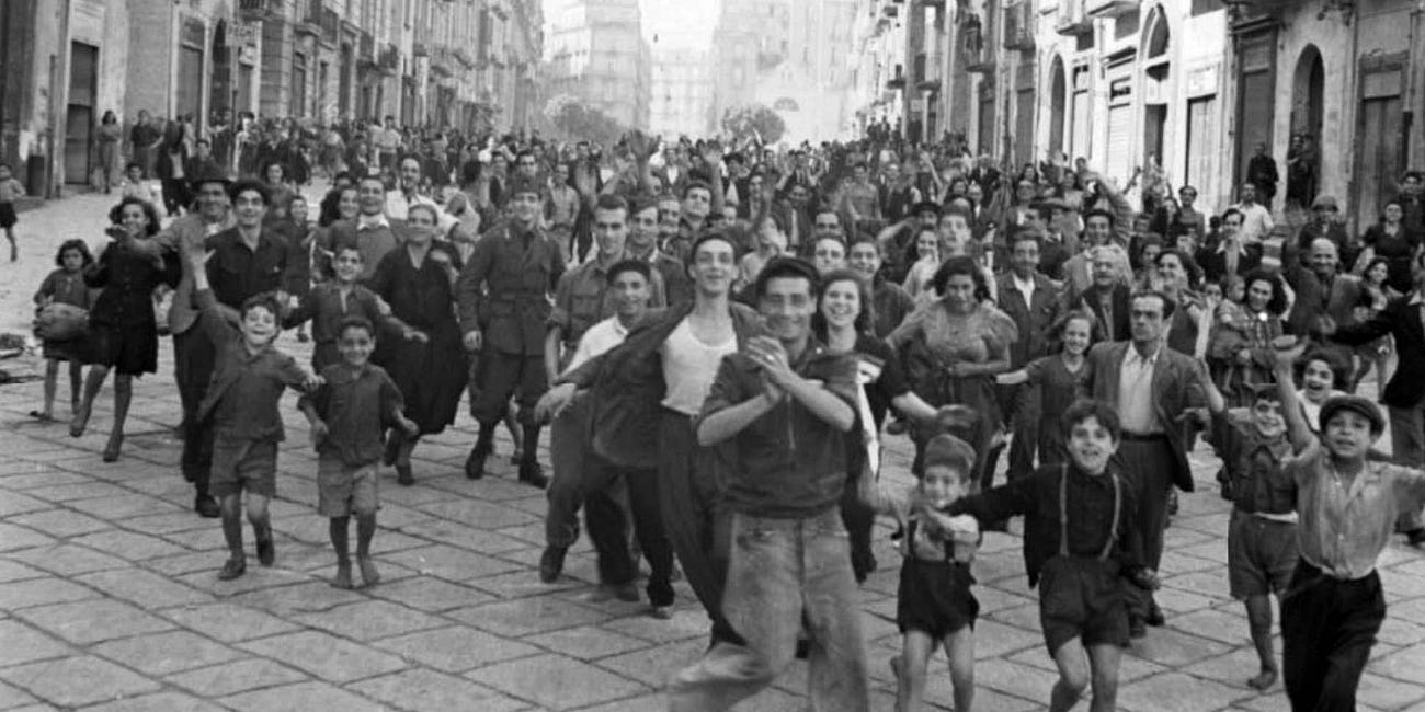 The Allies enter Naples
