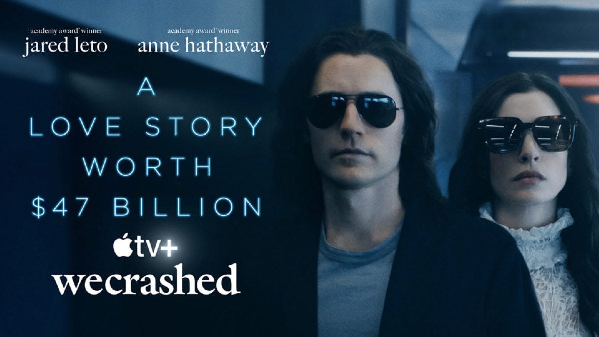 WeCrashed | Crítica: Anne Hathaway e Jared Leto com sotaques carregados…  Vale a pena? | Arroba Nerd