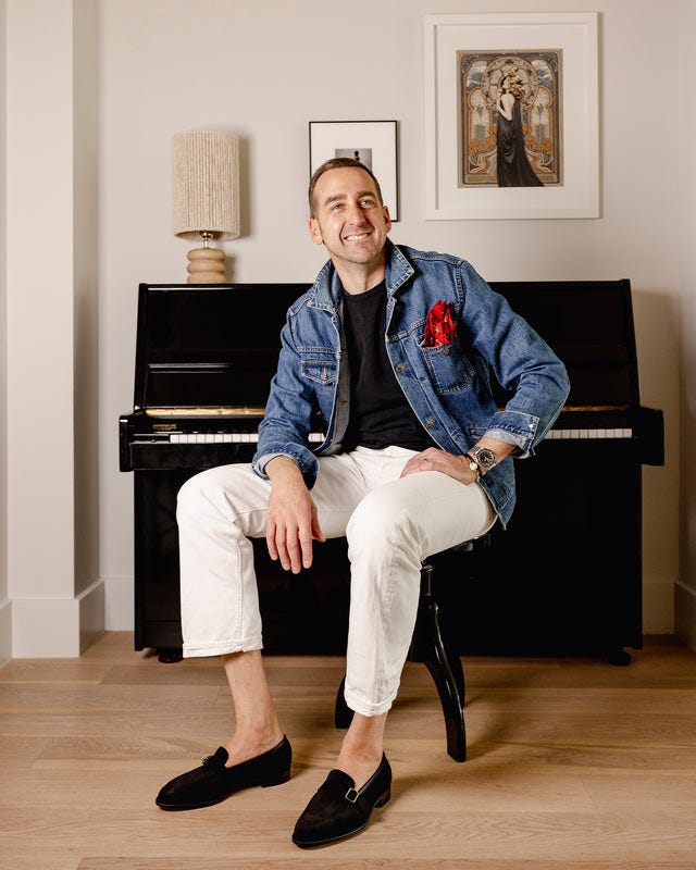 The Hand - Edward Green Horton in Unlined Black Suede 9.5