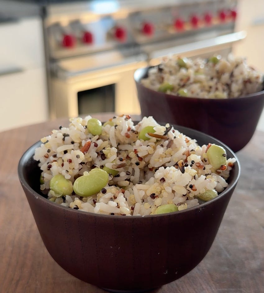 Pretty Multigrain Rice Healthy Korean Multigrain Rice - Maxi's Kitchen
