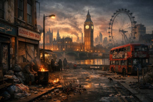 Flying Into A Fallen London
