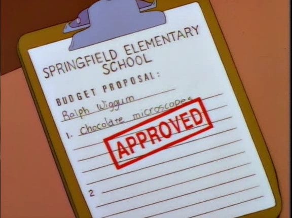 Chocolate microscopes?" : r/TheSimpsons