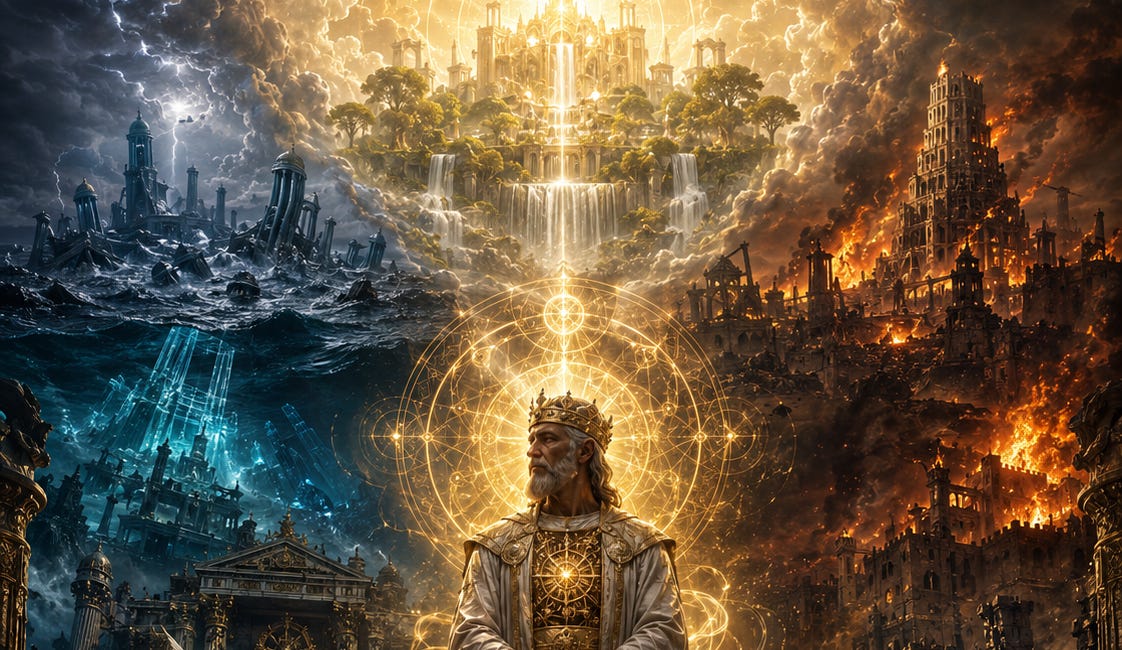 Atlantis Fell. Solomon Drifted. Babylon Burned. The Kingdom Remains.
