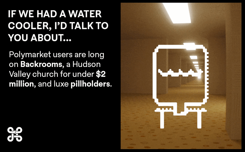 Polymarket users are long A24's Backrooms.