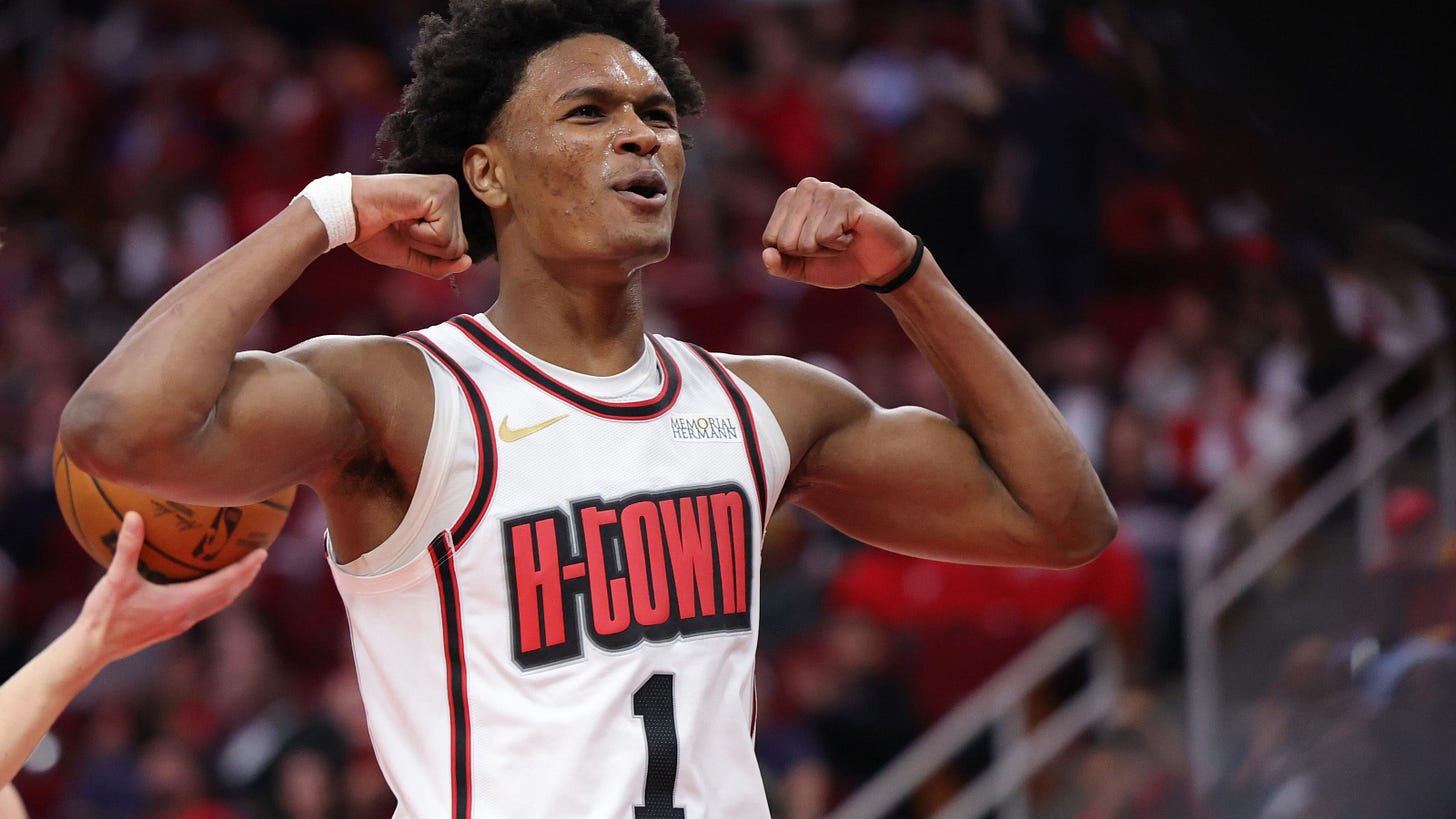 Is Amen Thompson already the NBA's best perimeter defender?