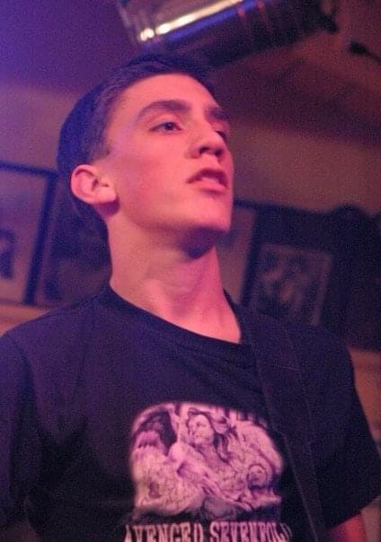 Photos of the author in his screamo era.