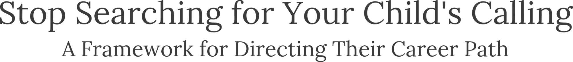 Stop Searching Series