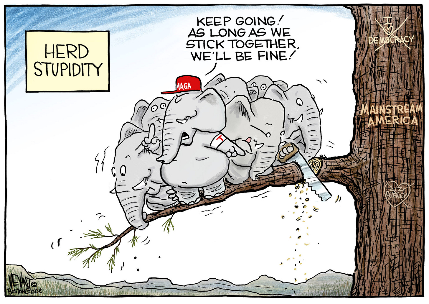 Republicans' herd stupidity - The Boston Globe