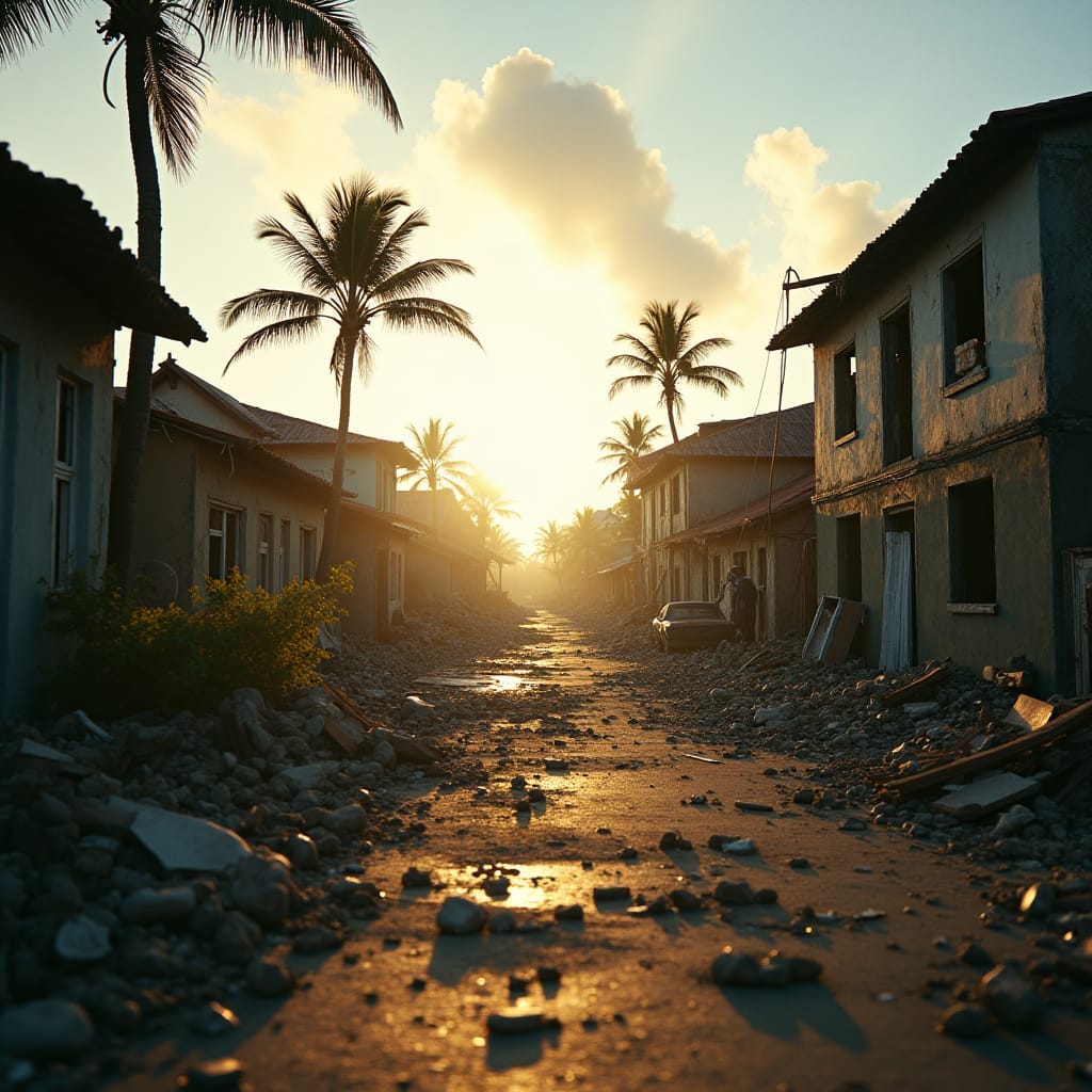 Jamaica grapples with the aftermath of Hurricane Gilbert,