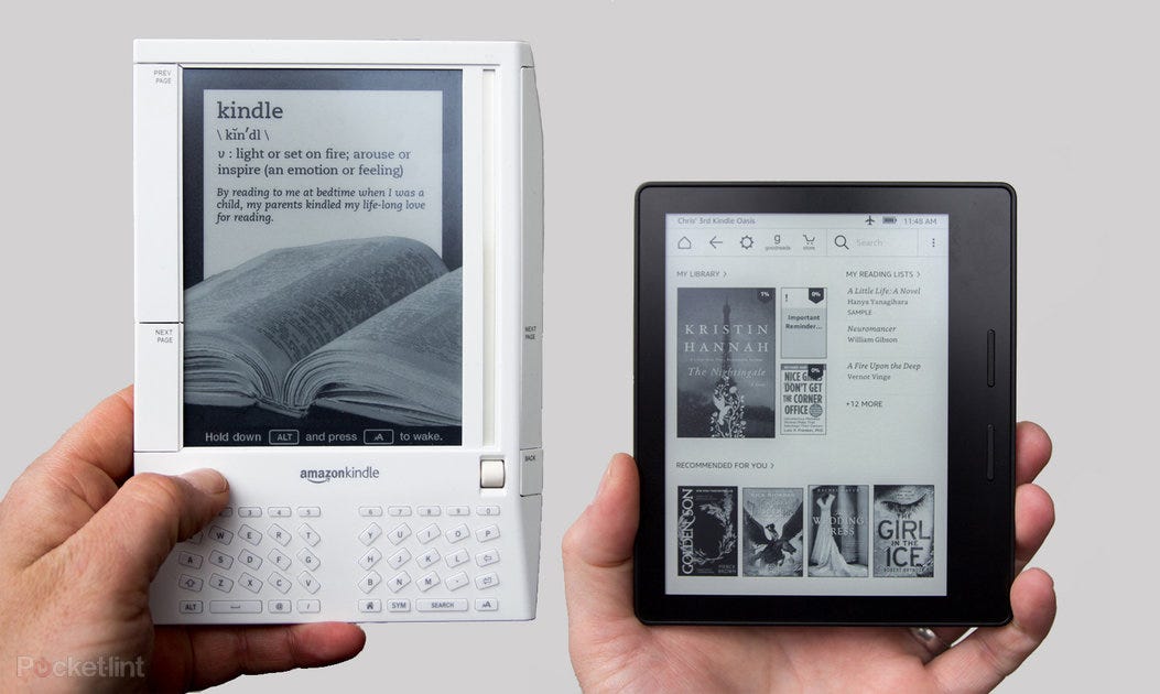 Amazon Kindle: Eine kurze Geschichte ab dem ursprünglichen Kind