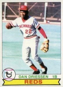 1979 Topps Dan Driessen