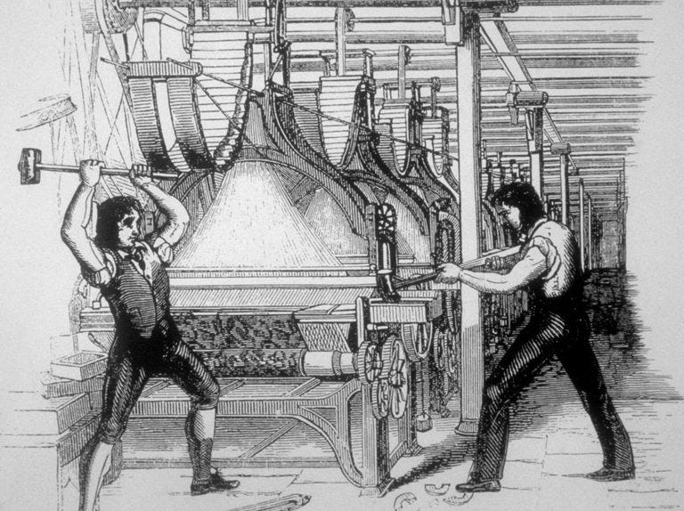 The Luddites: Your Guide To The Violent Industrial Revolution Movement |  HistoryExtra