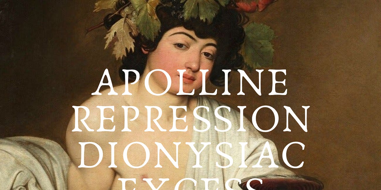 Apolline Repression and Dionysiac Excess: uncovering 'The Secret History' by Donna Tartt