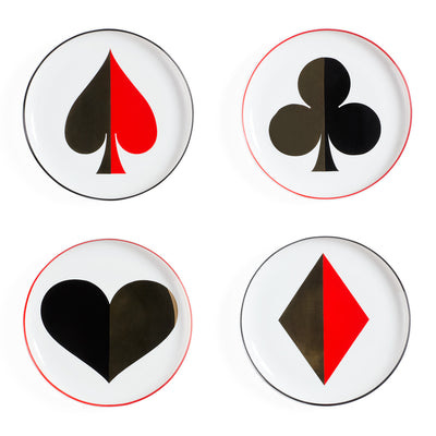 Dealer's Choice Canapé Plate Set - front view