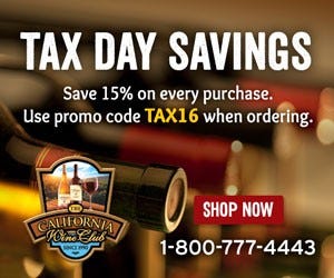 15% Off for Tax Time