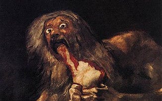 File:Francisco de Goya y Lucientes - Saturn Devouring One of his Children - WGA10109.jpg