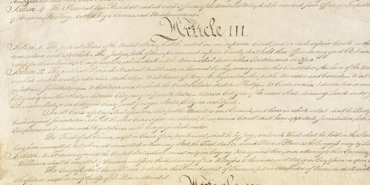 Article III, October