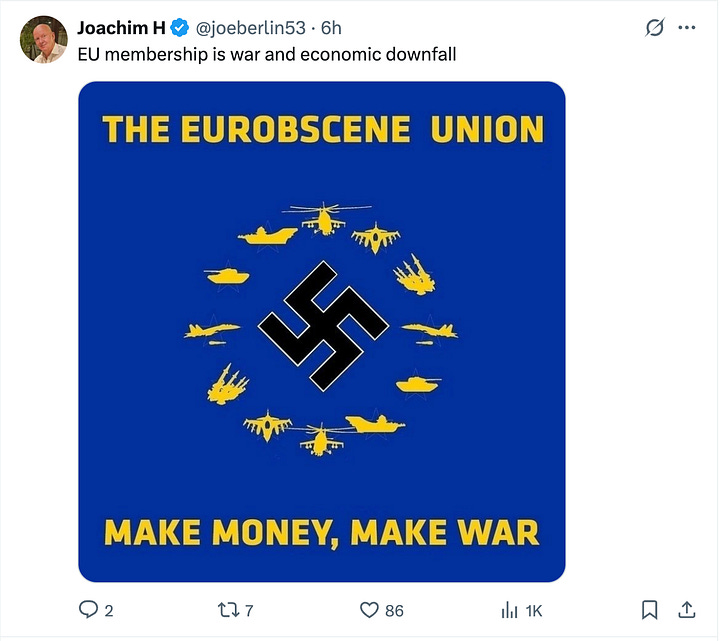 How Serbia's X users, responded to Von Der Leyen's X Post following her visit to Serbia.