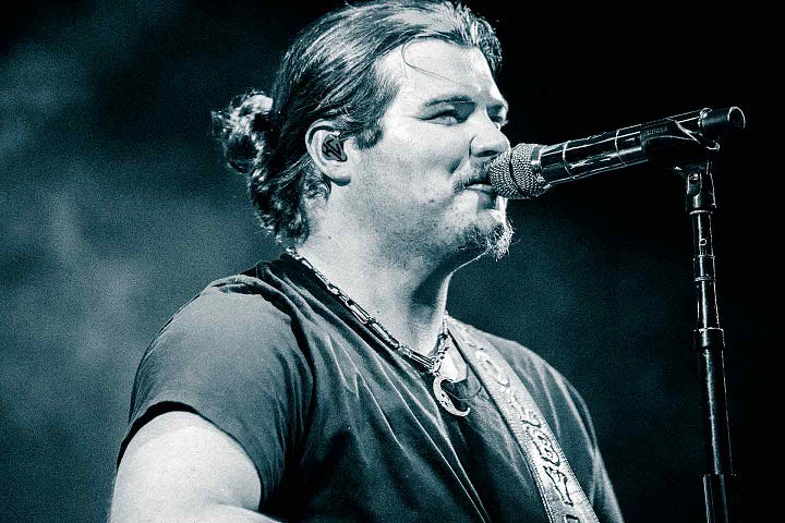 Kolby Cooper performs at the Burn Shop Block Party Wichita Falls, TX